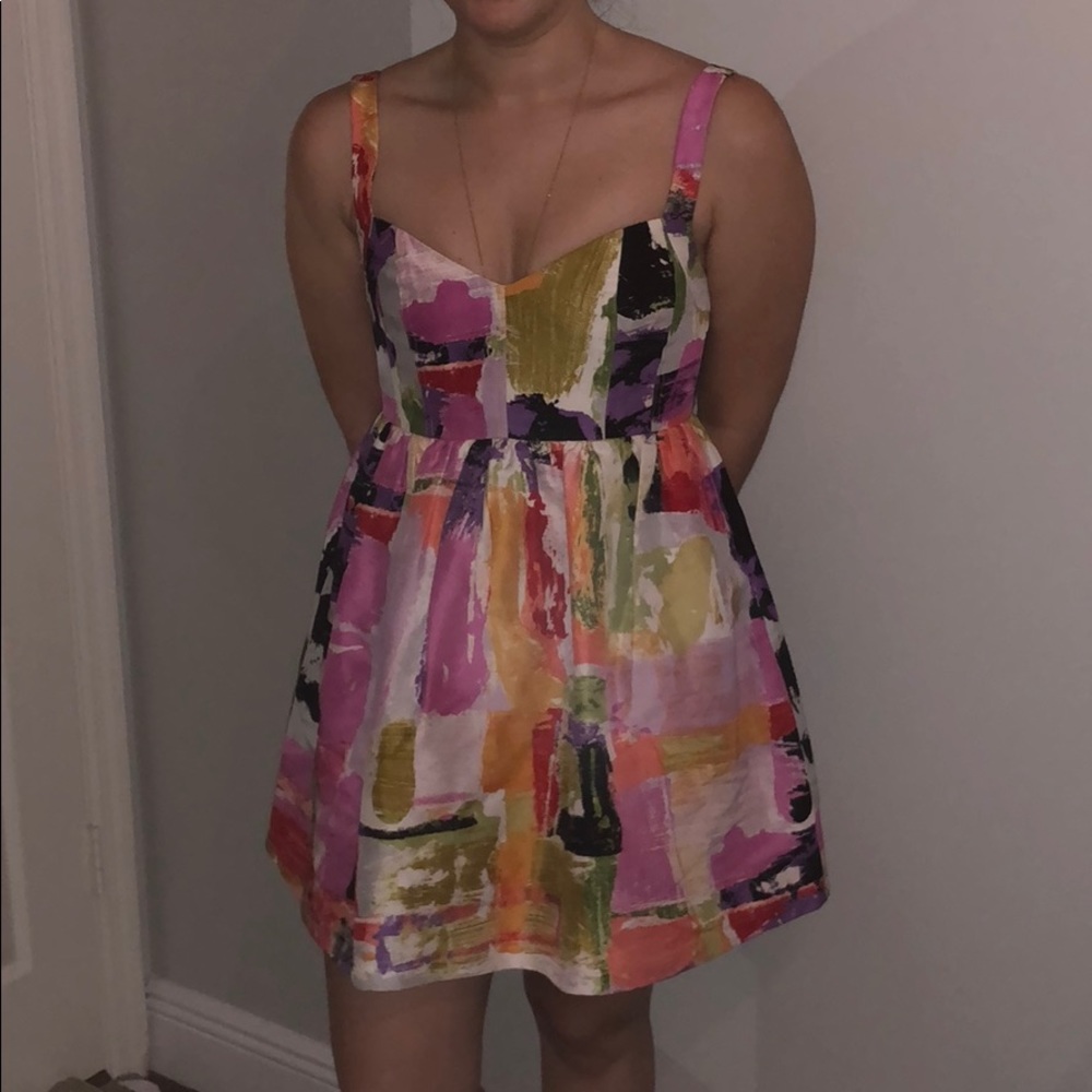 Fun colorful baby doll dress! Has pockets!!!